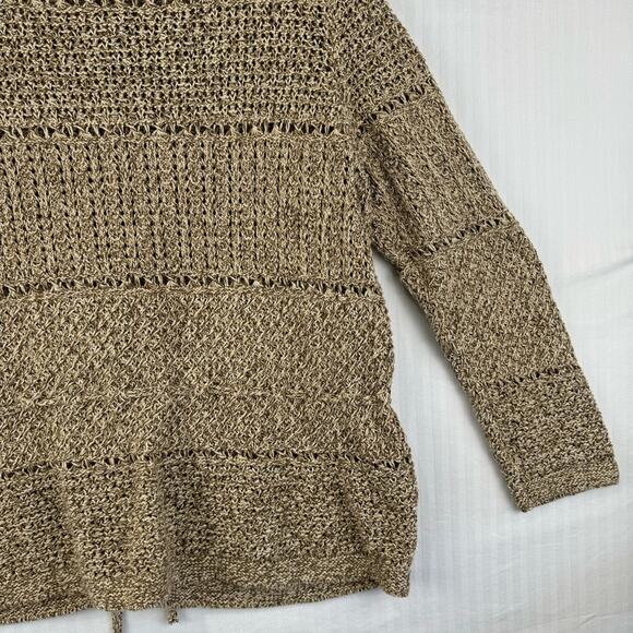 Emma James Vintage Open Knit Button Up Sweater Cardigan Size 1X Cottage Boho - Picture 8 of 9